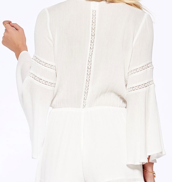 L*Space Swim LOVESTRUCK Boho Festival Romper - Picture 4 of 10